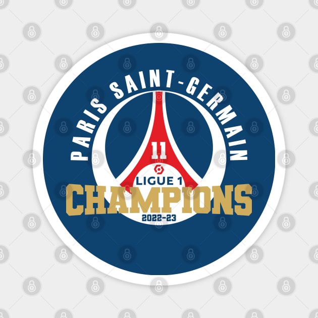 Ligue 1 Champions Magnet by Nagorniak